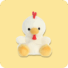 Adorable Cooper Chicken Plush