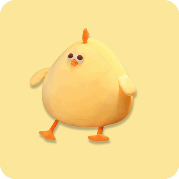 Funny Fat Chicken Plush