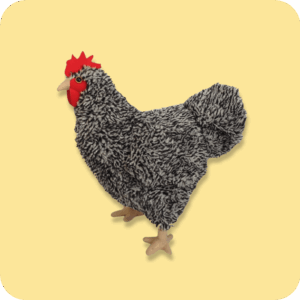 Standing Roxy The Hen Chicken Plush